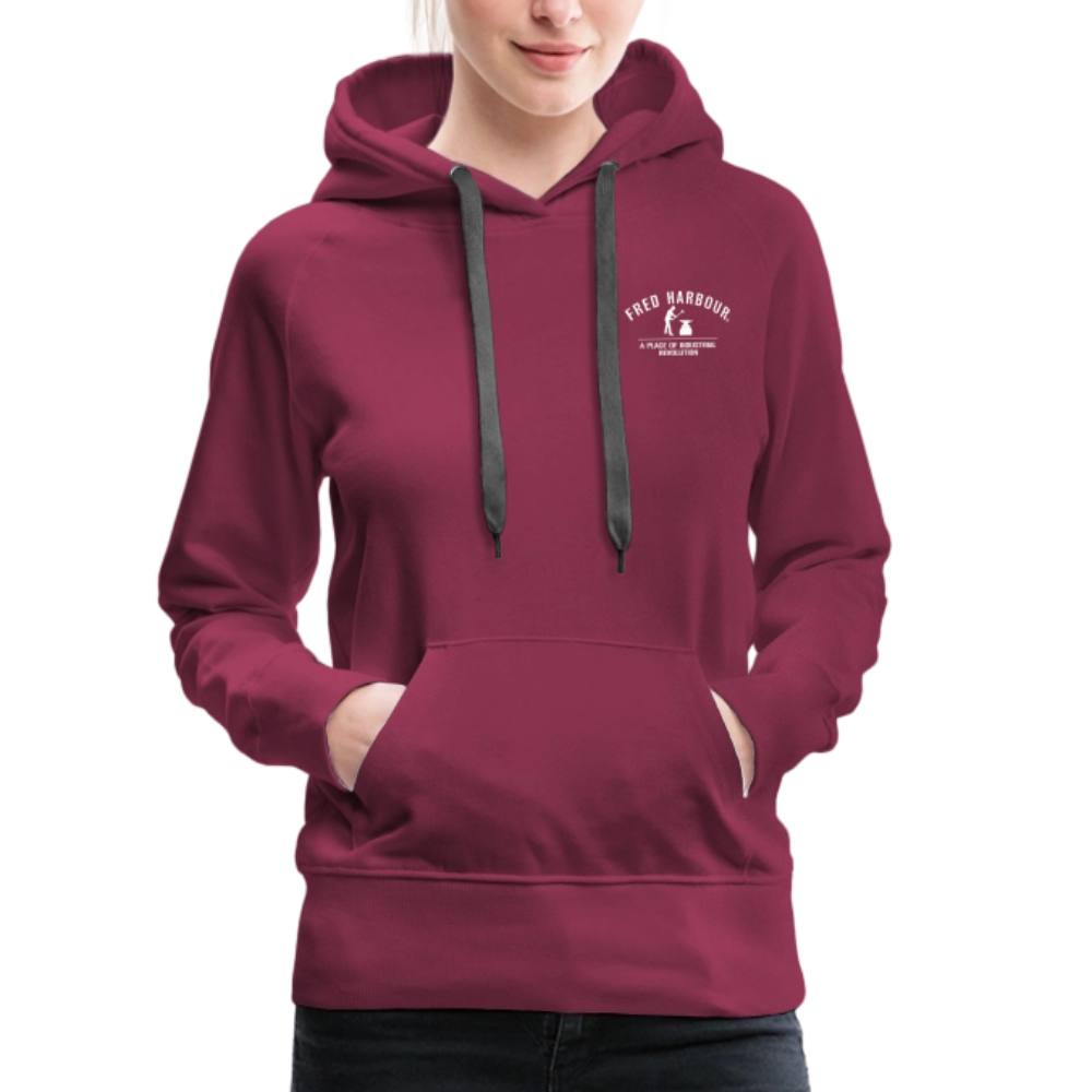 Women´s Premium Hoodie "Classic" - Bordeaux