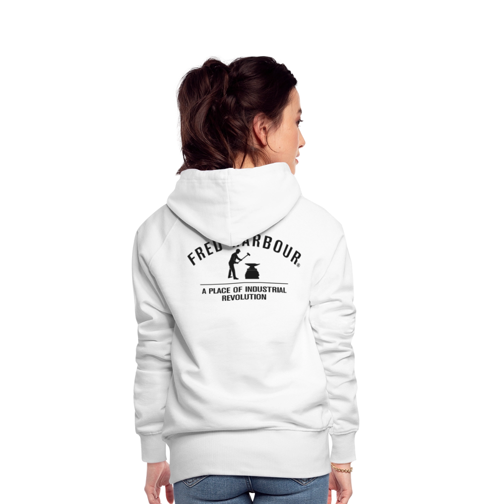 Women´s Premium Hoodie "Classic" - Weiß