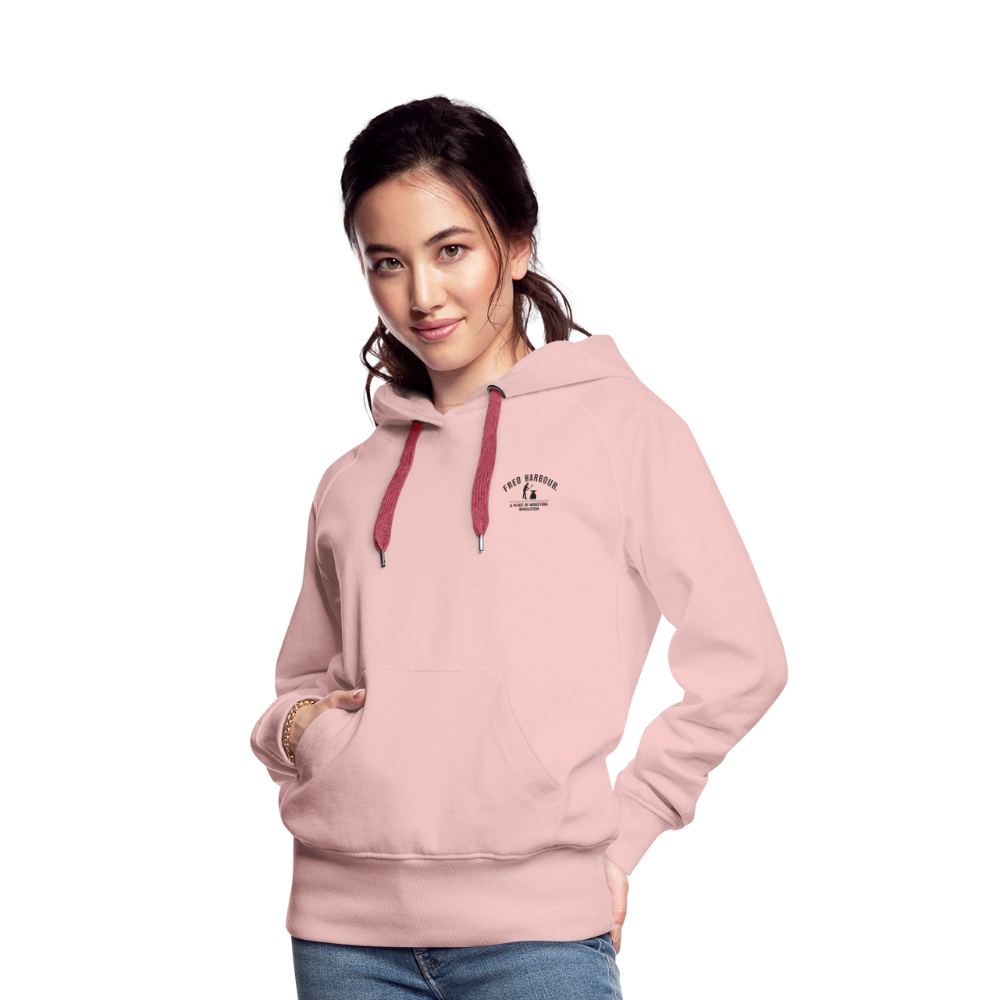 Women´s Premium Hoodie "Classic" - Kristallrosa