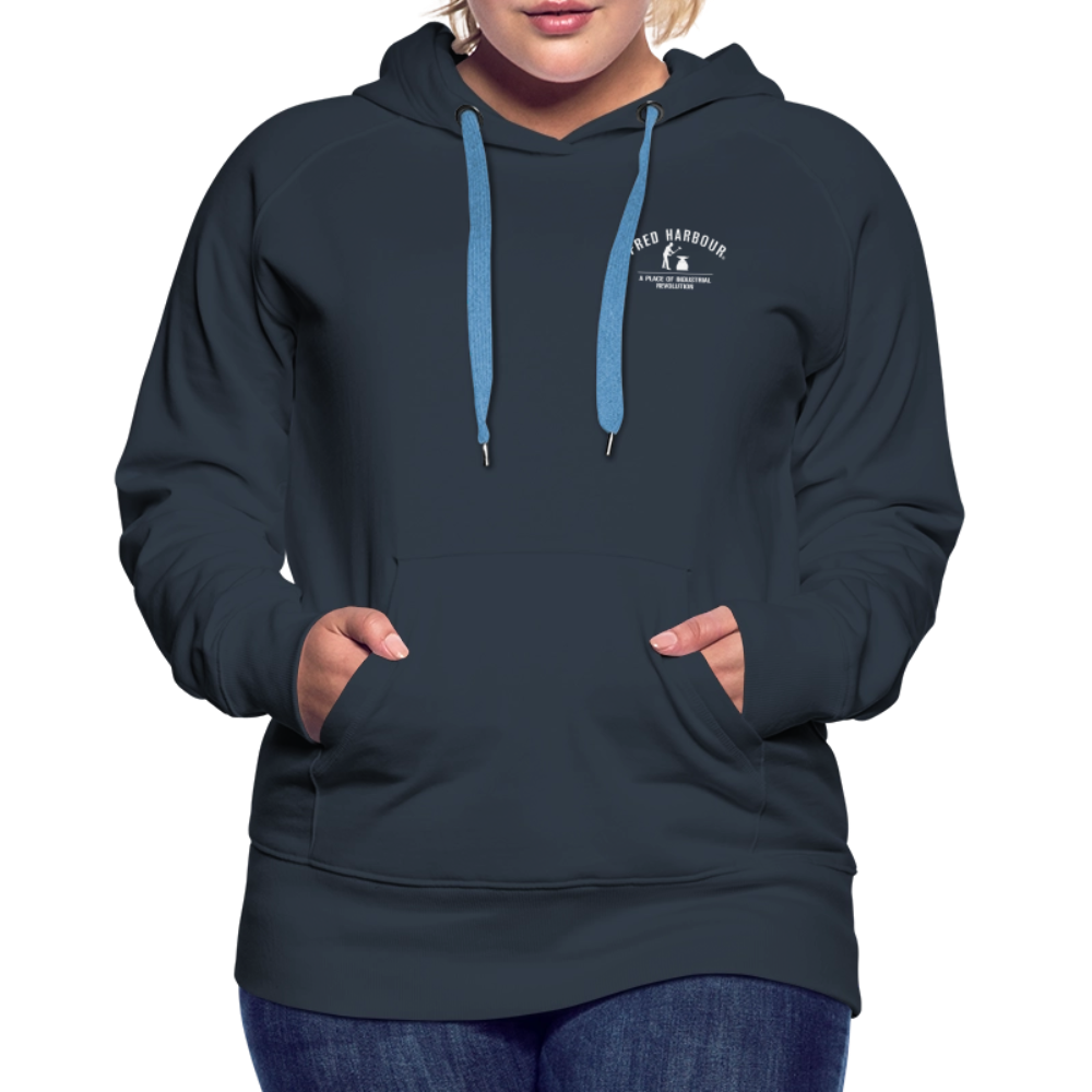 Women´s Premium Hoodie "Classic" - Navy