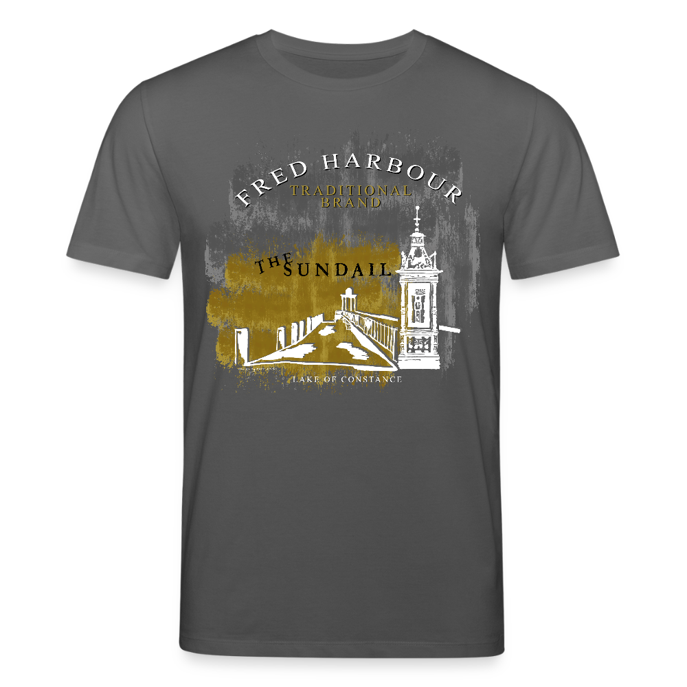 Unisex T-Shirt "sundail" - Anthrazit