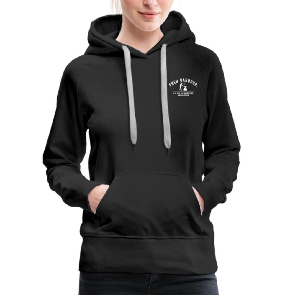 Women´s Premium Hoodie "Classic" - Schwarz