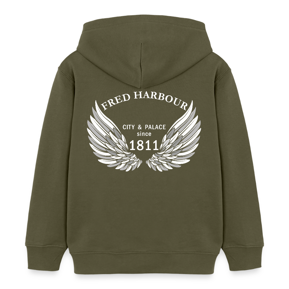 Kids Hoodie "Wings" - Khaki