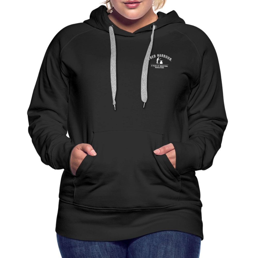 Women´s Premium Hoodie "Classic" - Schwarz