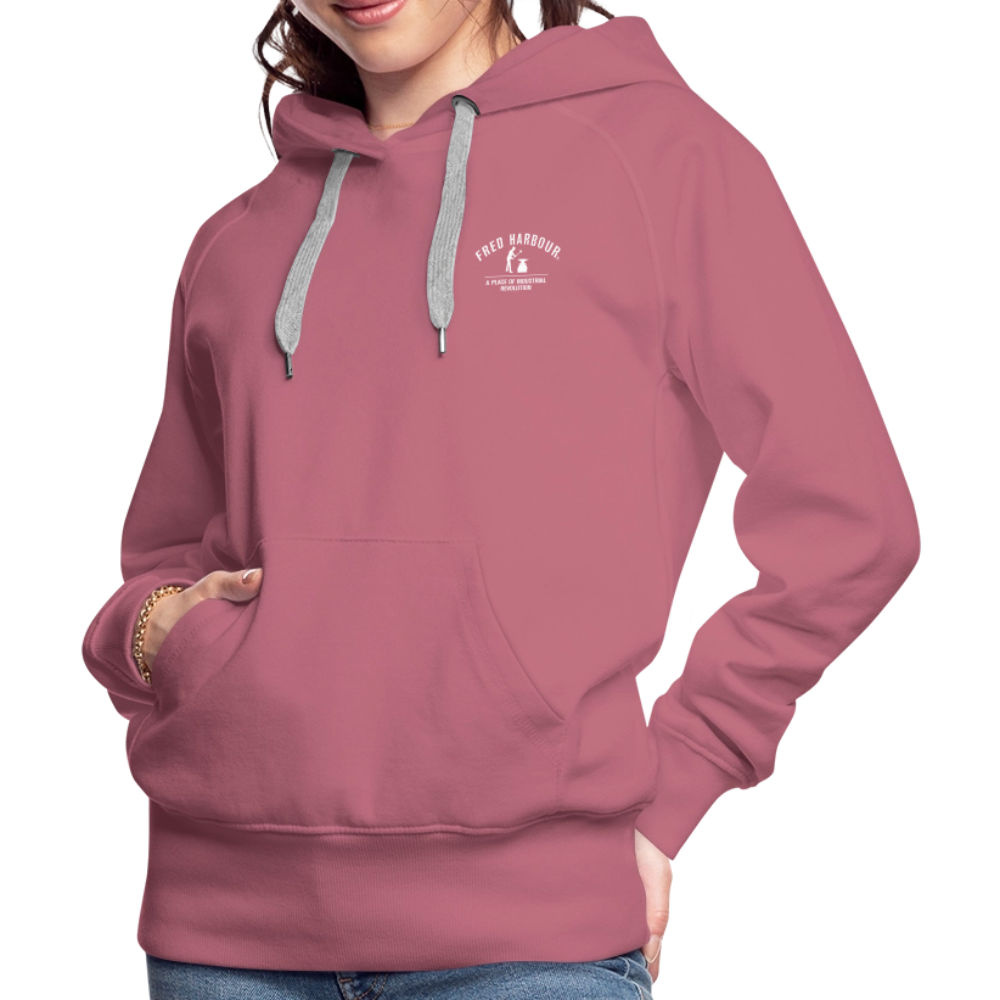 Women´s Premium Hoodie "Classic" - Malve