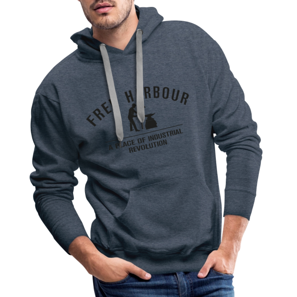Men’s Premium Hoodie classic - Jeansblau