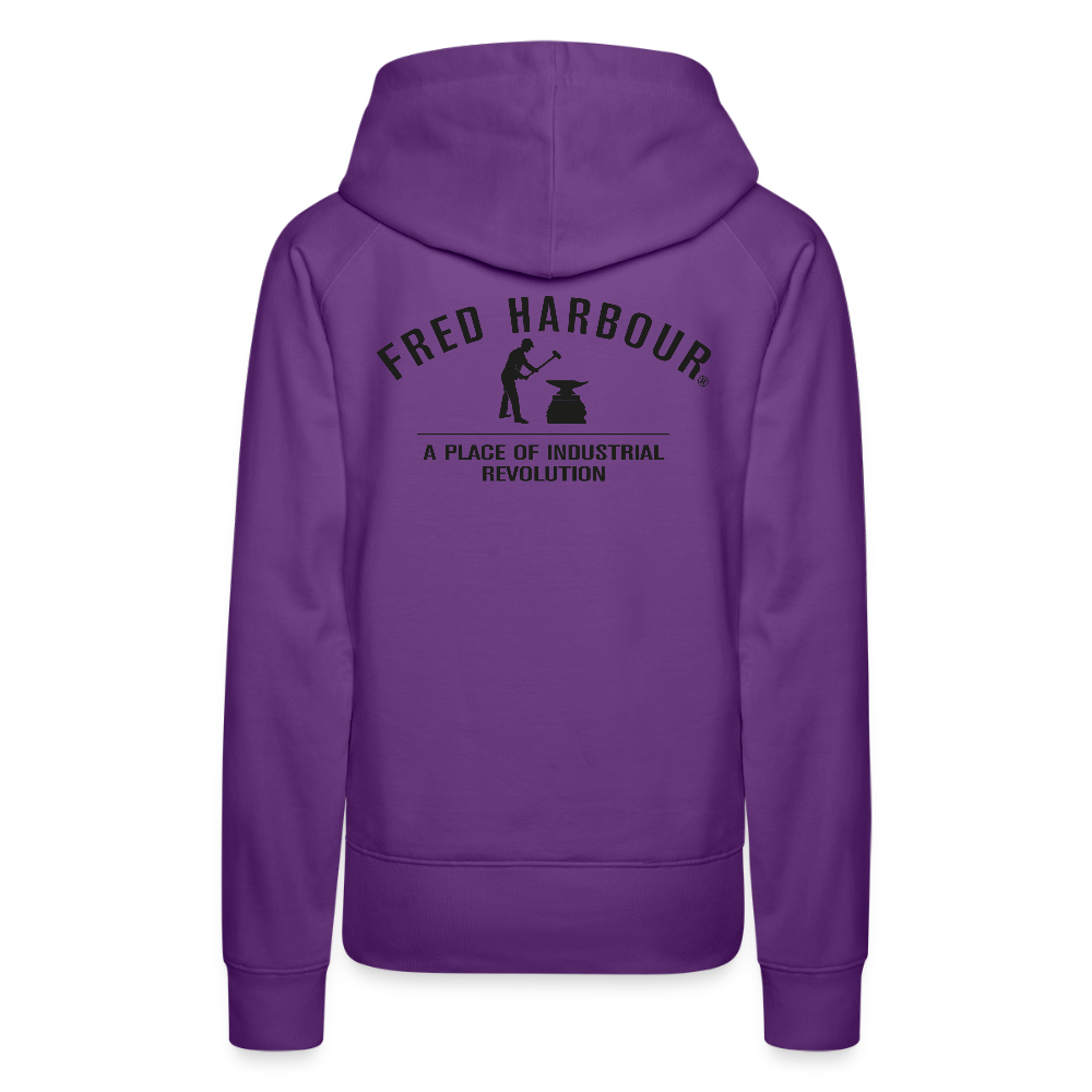 Women´s Premium Hoodie "Classic" - Purple