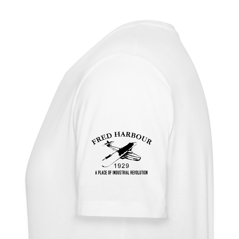 Unisex T-Shirt "Fly Alps" - Weiß