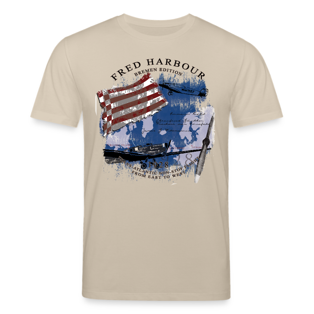Men’s Premium T-Shirt "Bremen 1167" - Beige