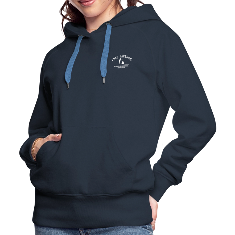 Women´s Premium Hoodie "Classic" - Navy