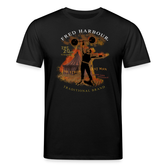 Unisex T-Shirt "Strongest Man" - Schwarz