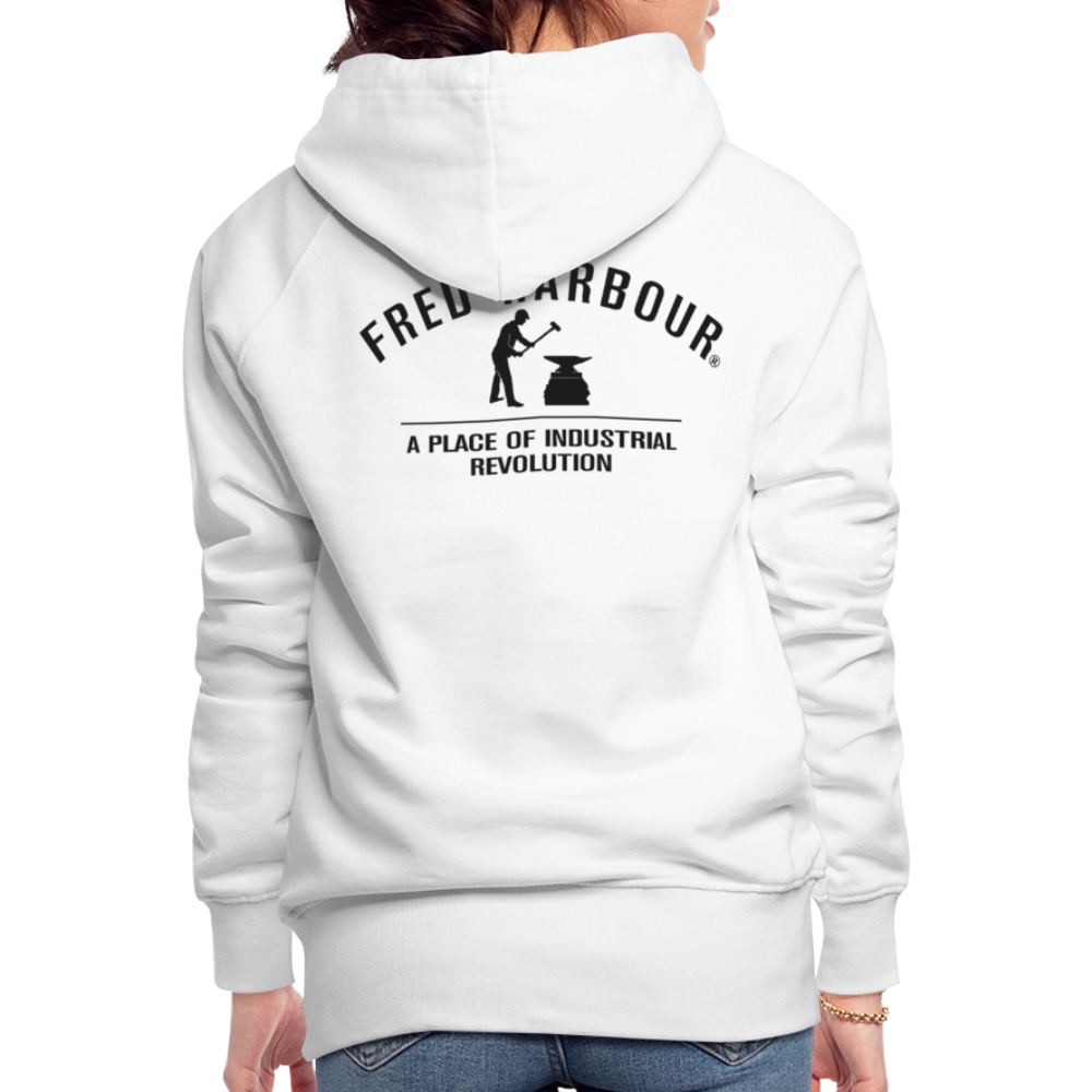 Women´s Premium Hoodie "Classic" - Weiß