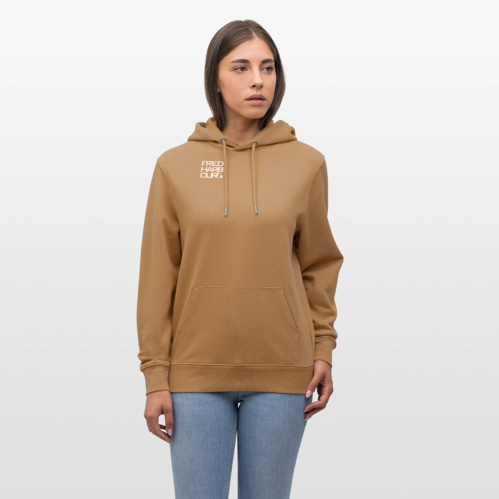 Unisex Hoodie Alps - Karamell 
