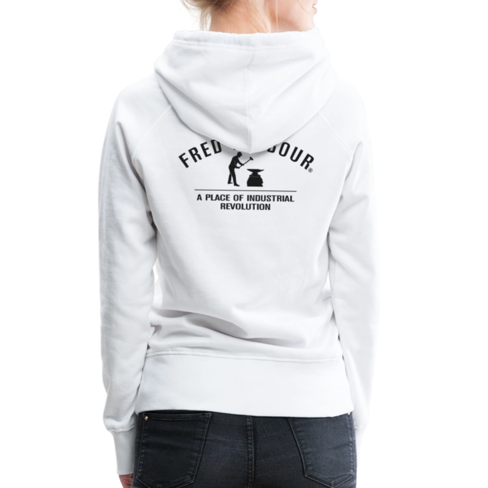 Women´s Premium Hoodie "Classic" - Weiß