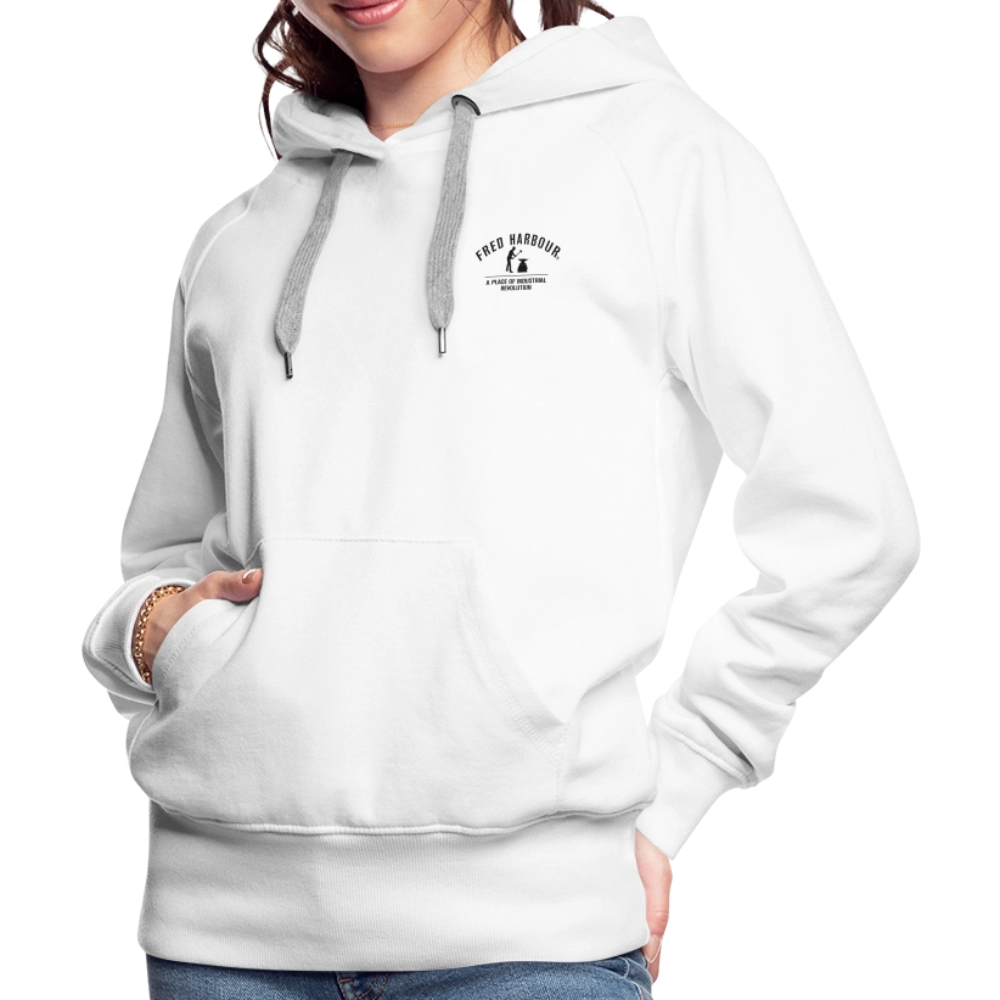 Women´s Premium Hoodie "Classic" - Weiß