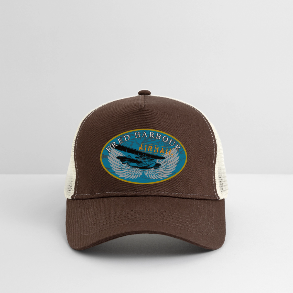 Trucker Cap - Braun/Beige