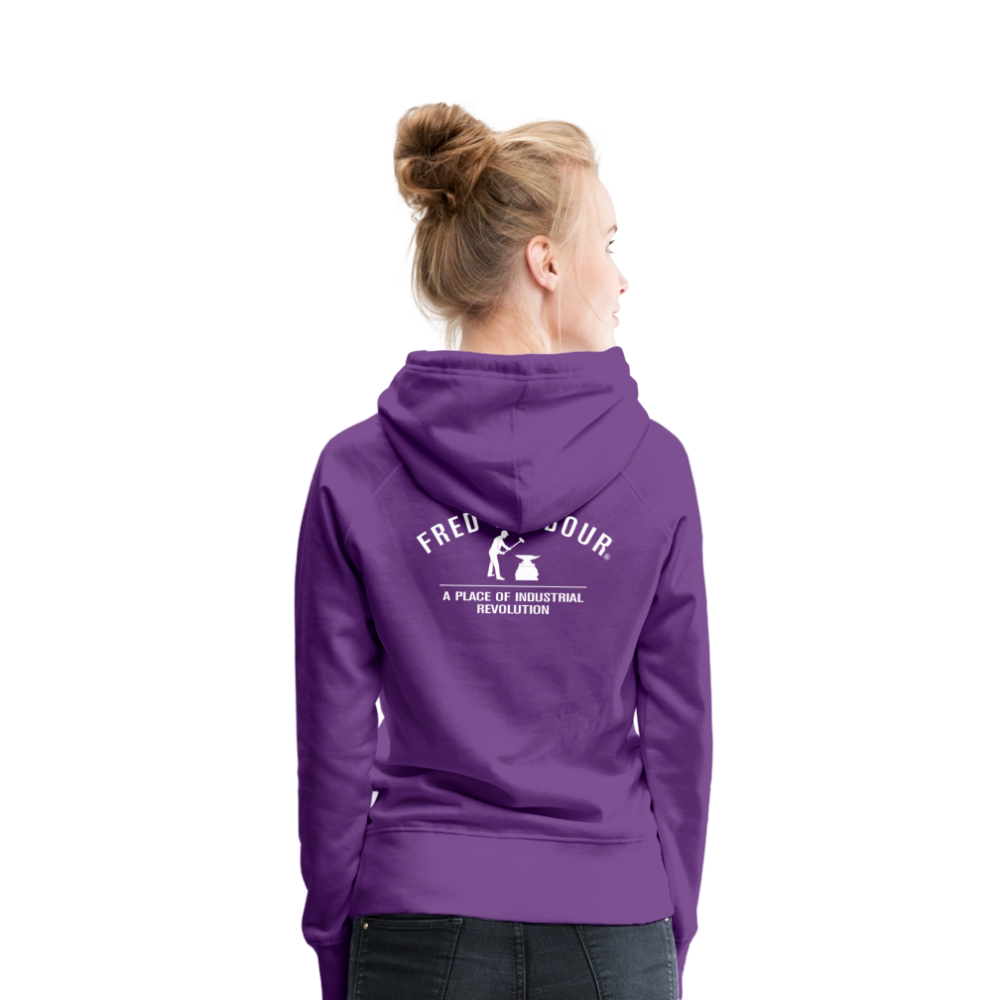Women´s Premium Hoodie "Classic" - Purple