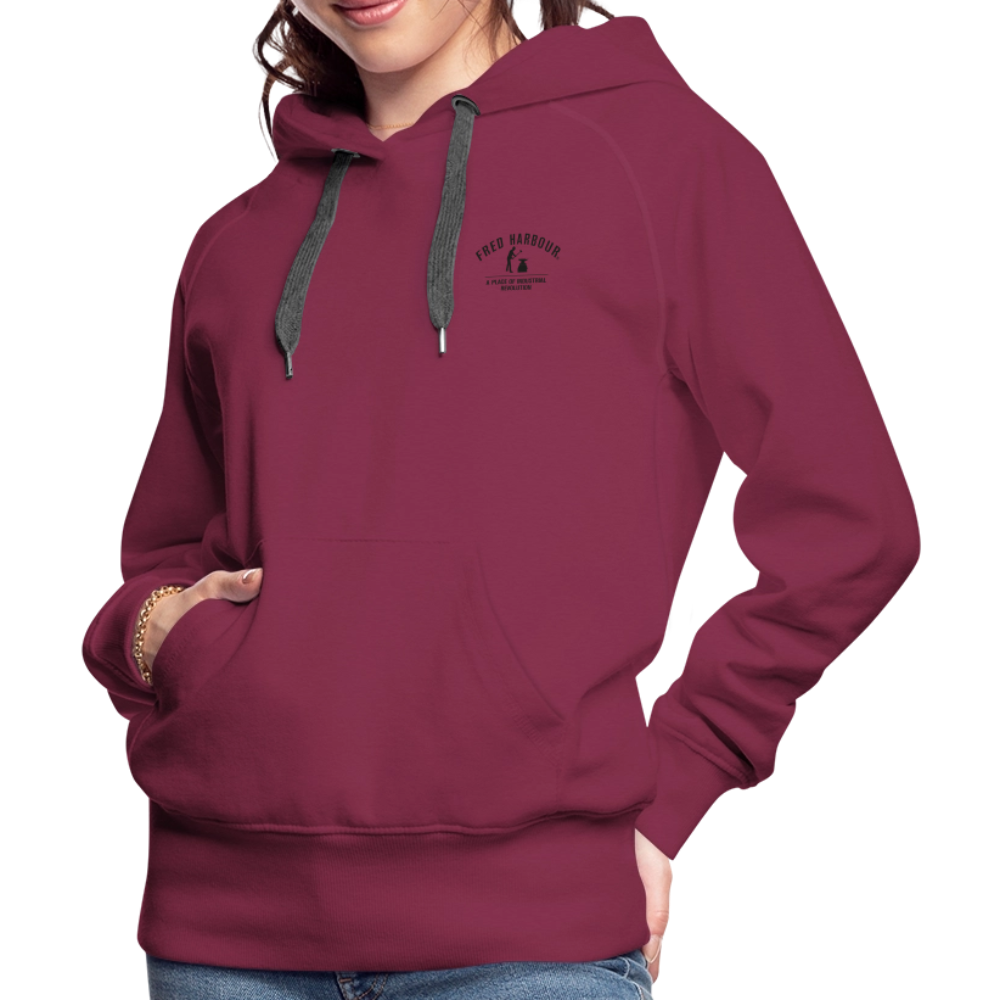 Women´s Premium Hoodie "Classic" - Bordeaux