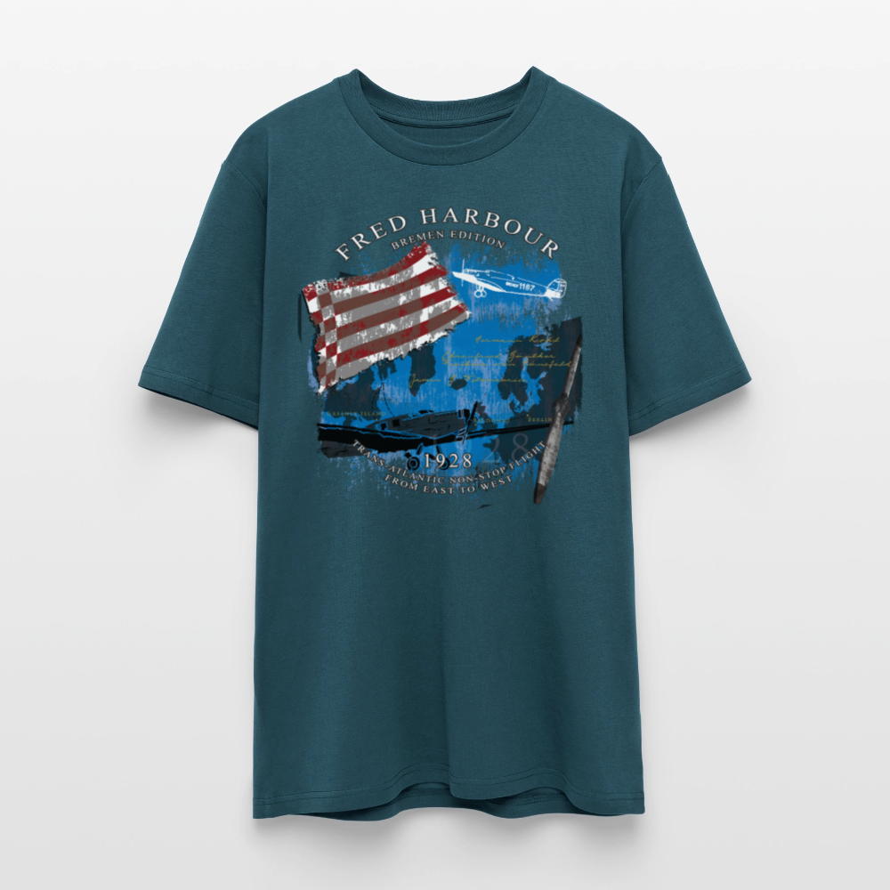 Men’s Premium T-Shirt  "Bremen 1167" - Dunkles Petrol