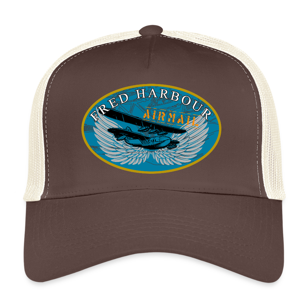 Trucker Cap - Braun/Beige