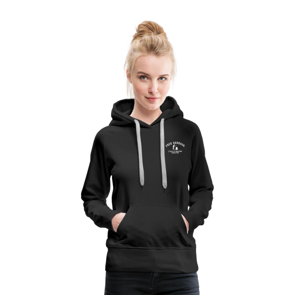 Women´s Premium Hoodie "Classic" - Schwarz