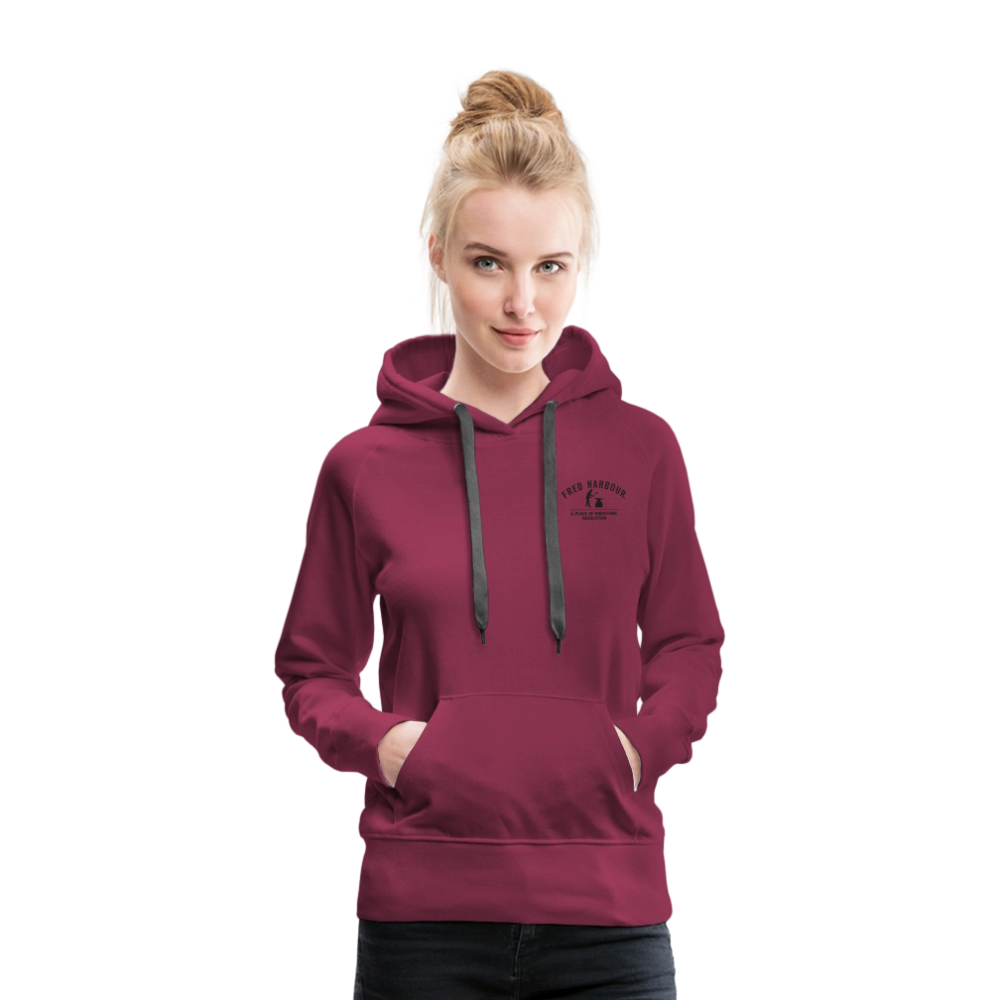 Women´s Premium Hoodie "Classic" - Bordeaux