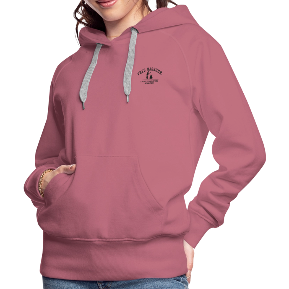 Women´s Premium Hoodie "Classic" - Malve