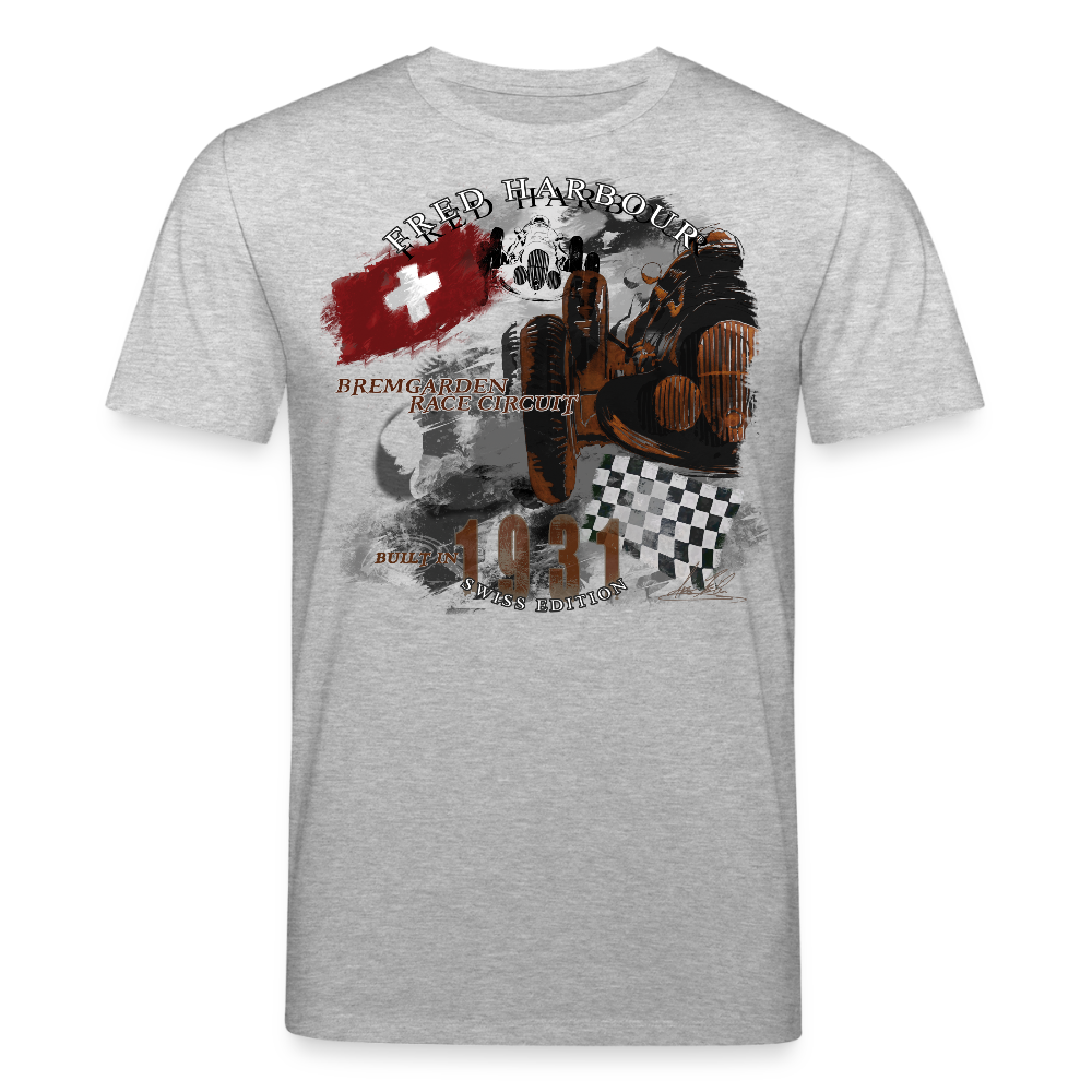 Unisex T-Shirt "bremgarden race" - Grau meliert