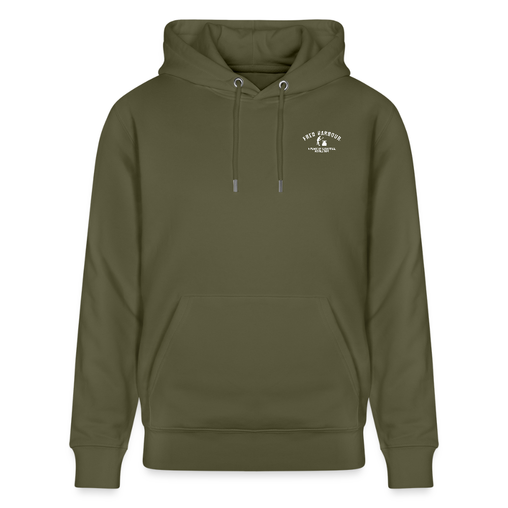 Unisex Hoodie "Circus" - Khaki Grün
