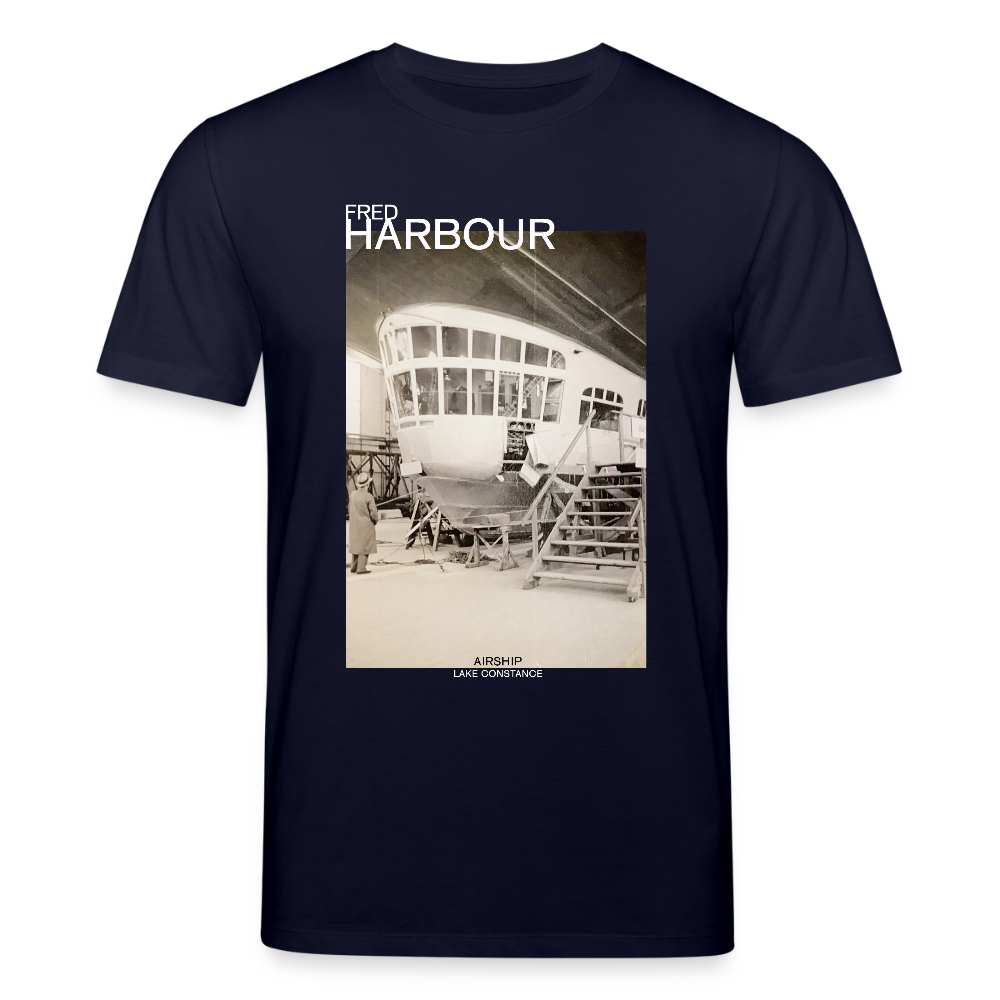 Unisex T-Shirt "Airship 1926" - Navy