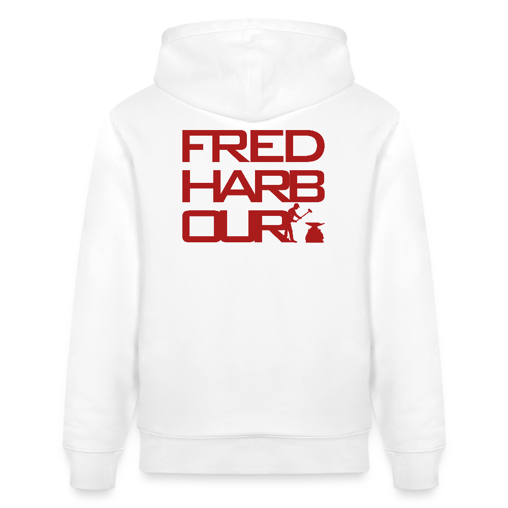 Unisex nachhaltiger Hoodie SPORT - Weiß