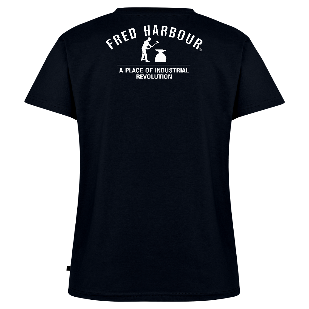 Women Premium T-Shirt "Storm" - Navy