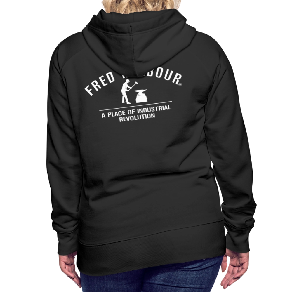 Women´s Premium Hoodie "Classic" - Schwarz