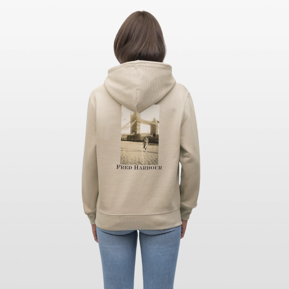 Unisex Hoodie "Bridge" - Beige