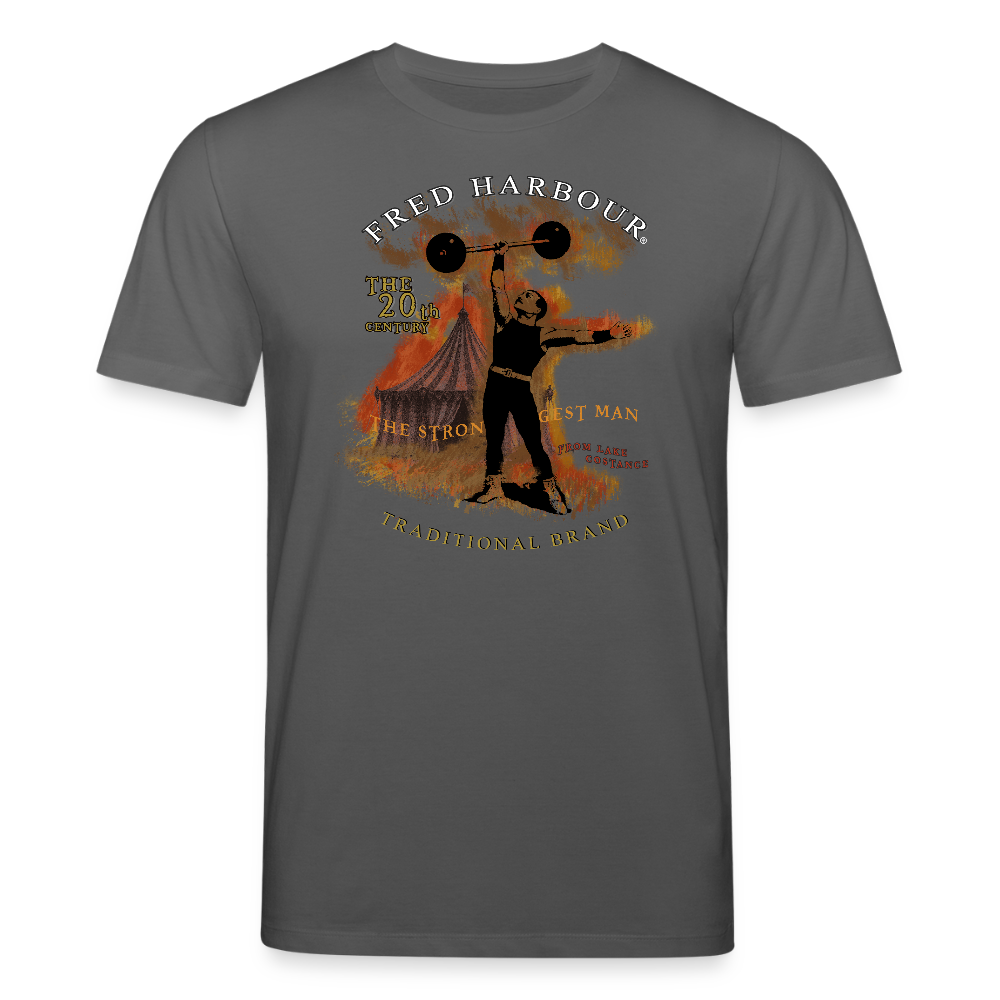 Unisex T-Shirt "Strongest Man" - Anthrazit