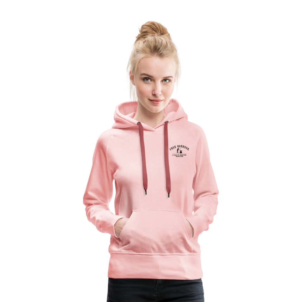 Women´s Premium Hoodie "Classic" - Kristallrosa