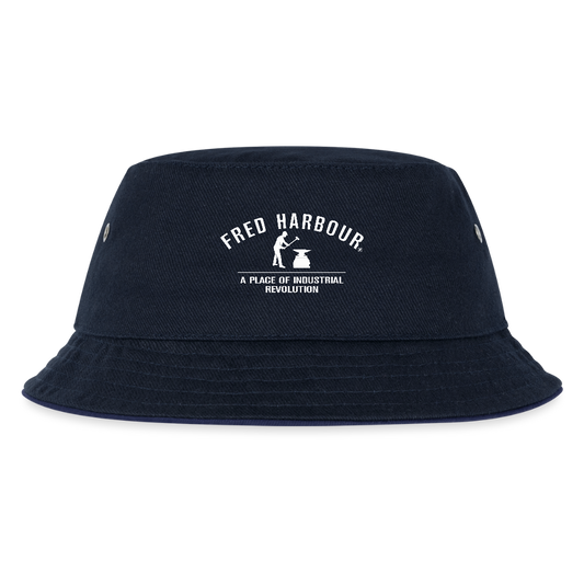 Kinder Bucket Hat - navy/navy