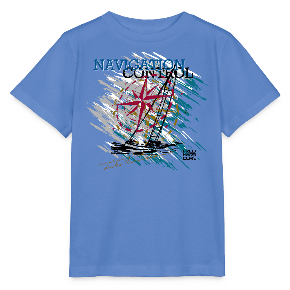 KIDS T-Shirt „Navigation Control“ - Blau