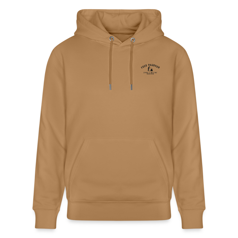 Unisex Hoodie "Station1886" - Karamell 