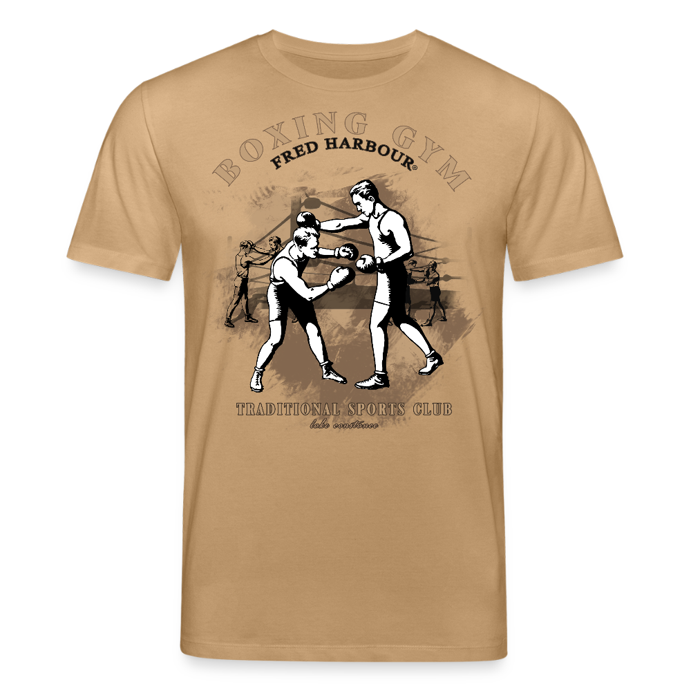 Unisex T-Shirt "boxing one" - Karamell 