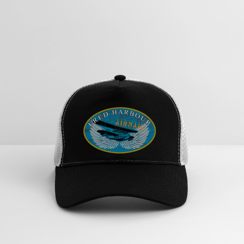 Trucker Cap - Schwarz/Steingrau