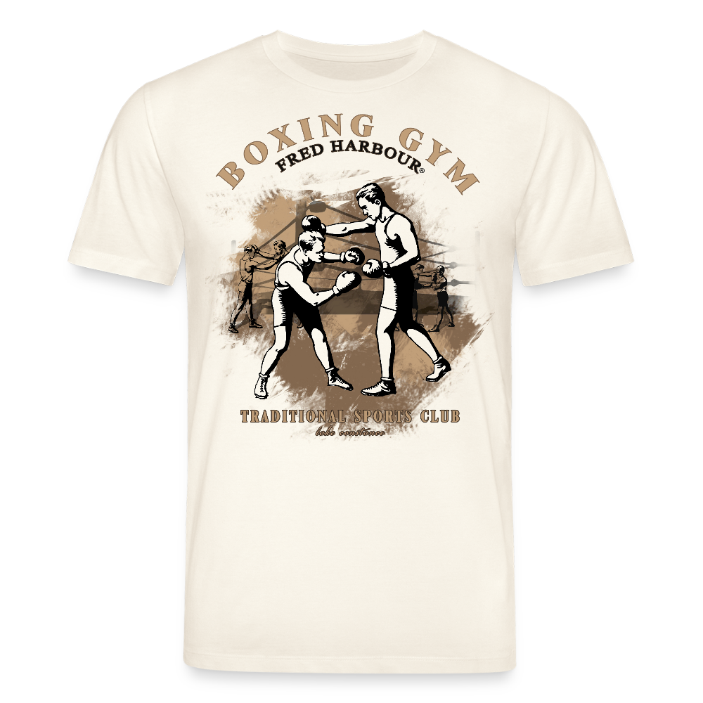 Unisex T-Shirt "boxing one" - Naturweiß 