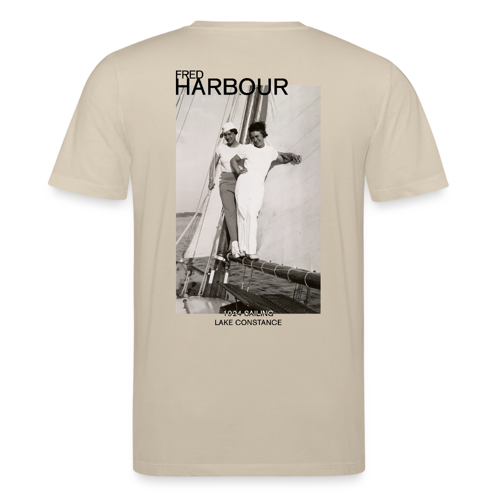 Unisex T-Shirt "Sailing II" - Beige