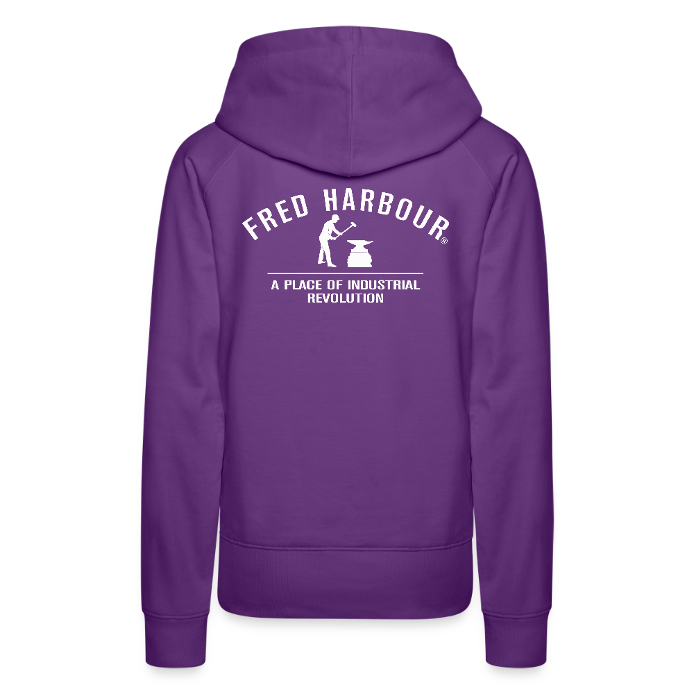 Women´s Premium Hoodie "Classic" - Purple
