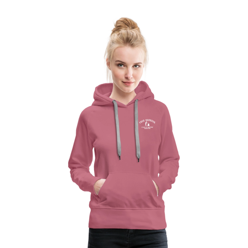 Women´s Premium Hoodie "Classic" - Malve