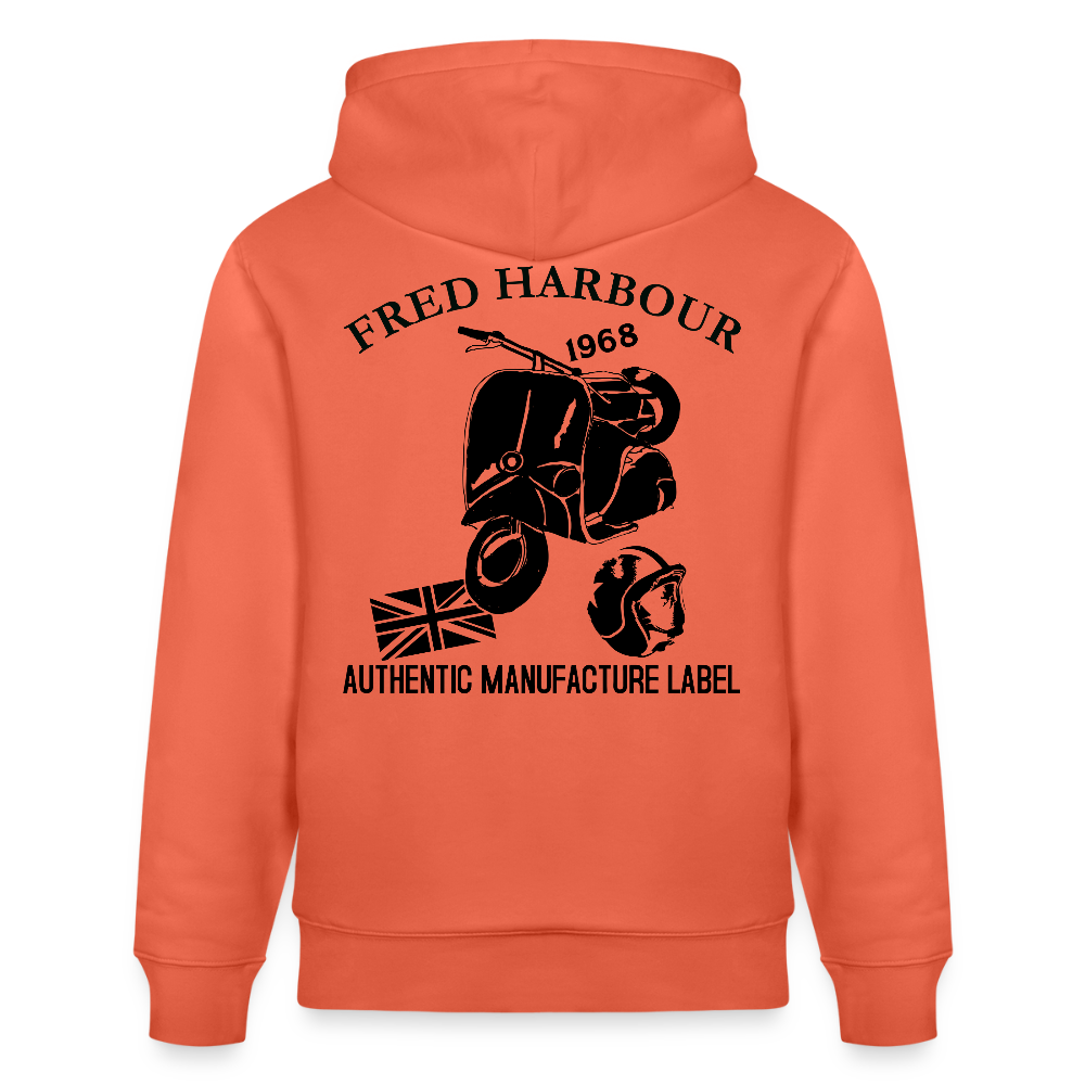 Unisex Hoodie CRUISER - Hellrot