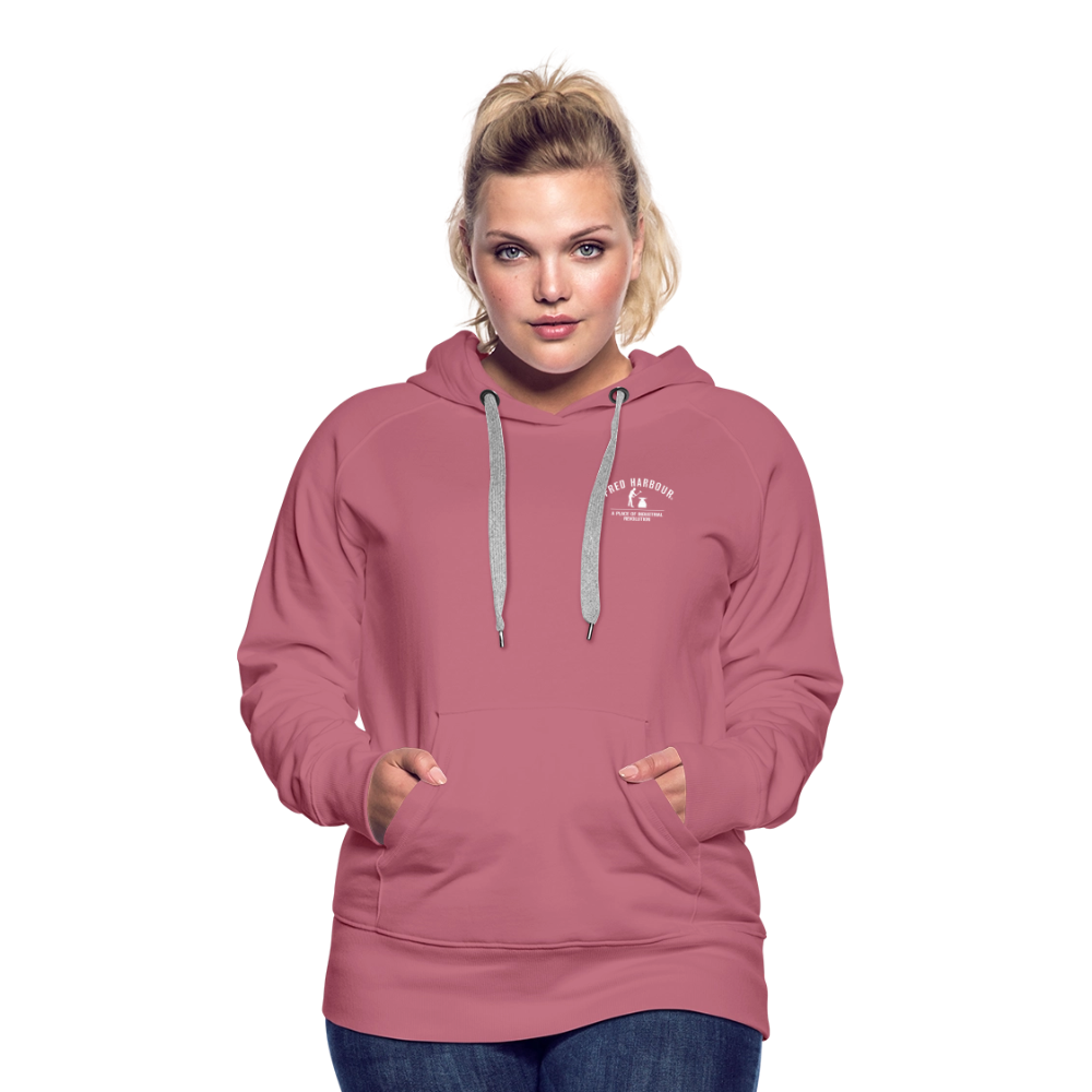Women´s Premium Hoodie "Classic" - Malve