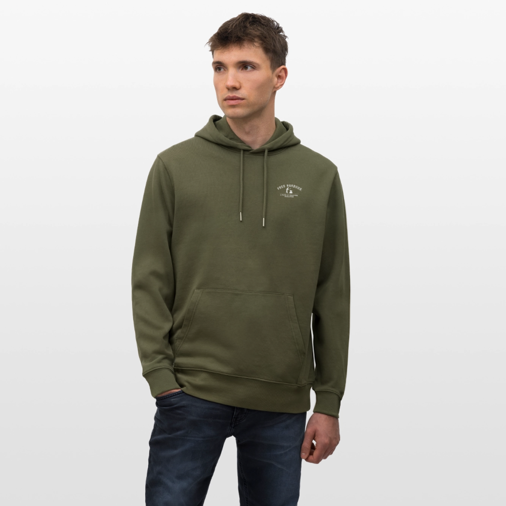 Unisex Hoodie "Circus" - Khaki Grün