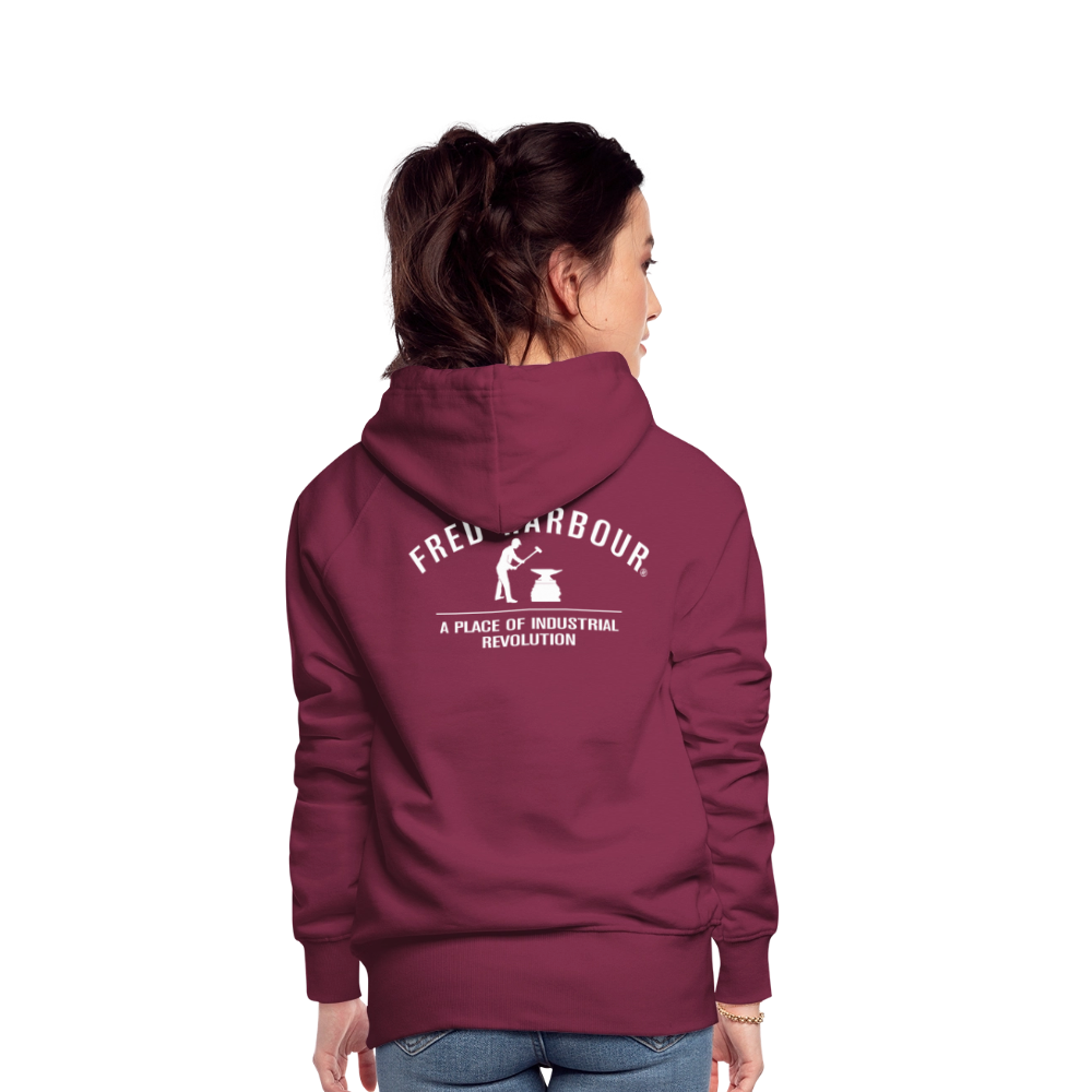 Women´s Premium Hoodie "Classic" - Bordeaux