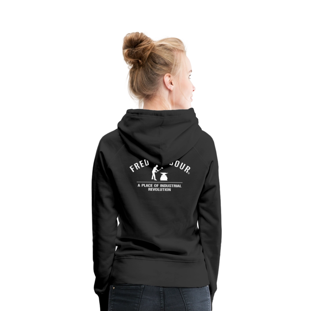 Women´s Premium Hoodie "Classic" - Schwarz